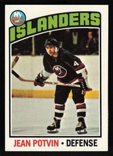 1976-77 Topps #93 Jean Potvin Card TCCCX