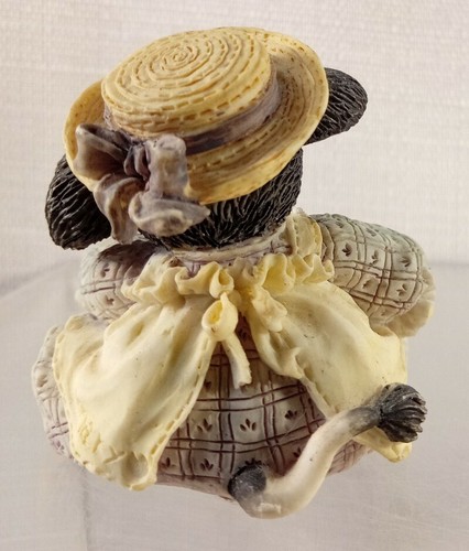 Mary's Moo Moos Cow Figurine Eggs-stra Special Easter 1.75" 1994 Enesco 104914 - Picture 6 of 7