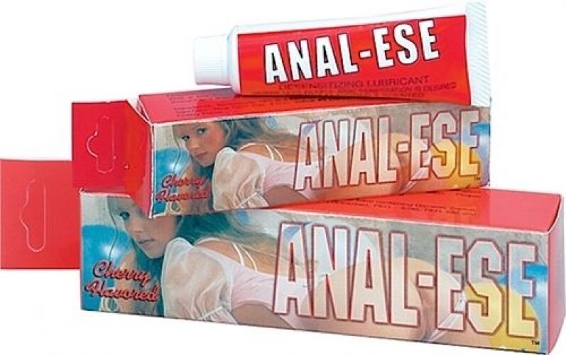 Original Anal-Ese Cherry 1.5oz - Desensitize Numbing Personal Lubricant Lube