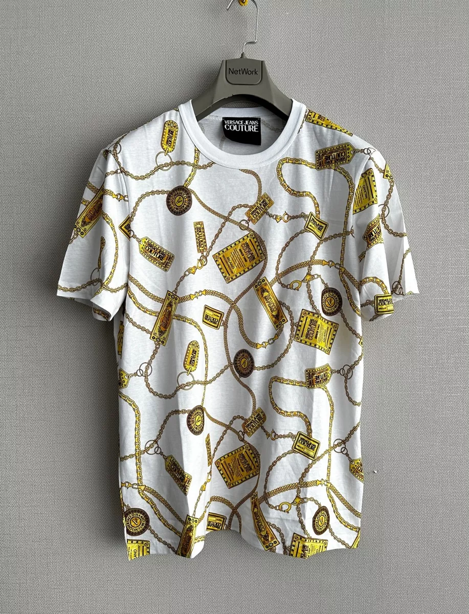 VERSACE JEANS COUTURE Tシャツ バロック Mサイズ