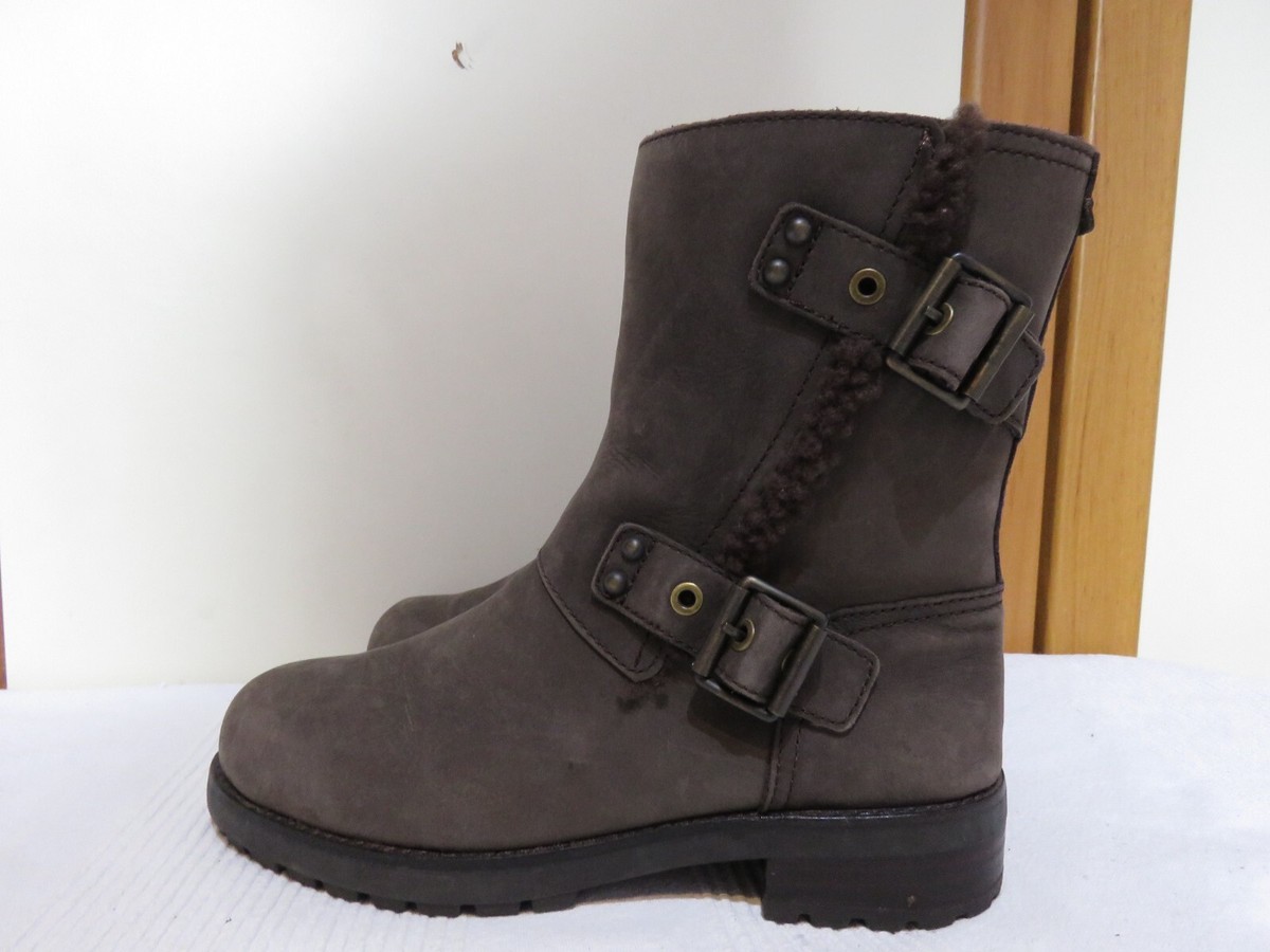 Biker Boots Ugg Niels Waterproof Genuine Shearling Lined Boot UGG