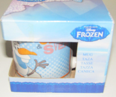 Disney Frozen verpackt Keramikbecher - Olaf und Sven - Brandneu im Karton (Stil A)