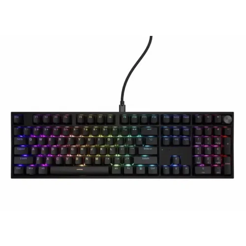 Genesis Thor 404 P Black RGB Mechanical Keyboard Outemu Peach Silent V3 USB