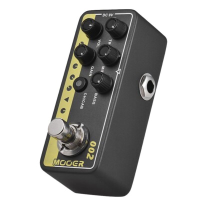 Mooer 002 UK Gold Effector Guitar Effects Pedal Digital Preamp Pedal Compressor