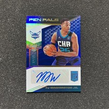 2019-20 Donruss Elite PJ WASHINGTON JR. #PP-PJW Pen Pals AUTO 32/35 NBA CARD
