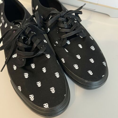 Scarpe MISFITS IRN-FST-MFG Iron Fist Fiend Club nere taglia 8 - Foto 2 di 8