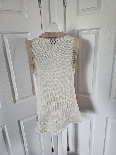 Elisa Cavaletti Daniela Dallavalle Blouse Size L Net Back Arty - Picture 3 of 14