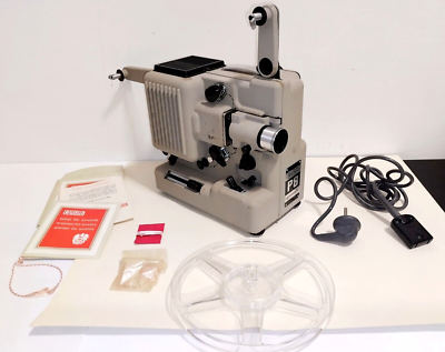 Vintage Eumig P8 8mm Automatic Cine Projector In Original Rare Travel Case And Eumig Mini Super 8 Camera