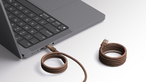 Momax Mag.Link 100W USB Type-C to USB-C Cable Fast Charge Magnetic Coil Charger - Picture 6 of 13