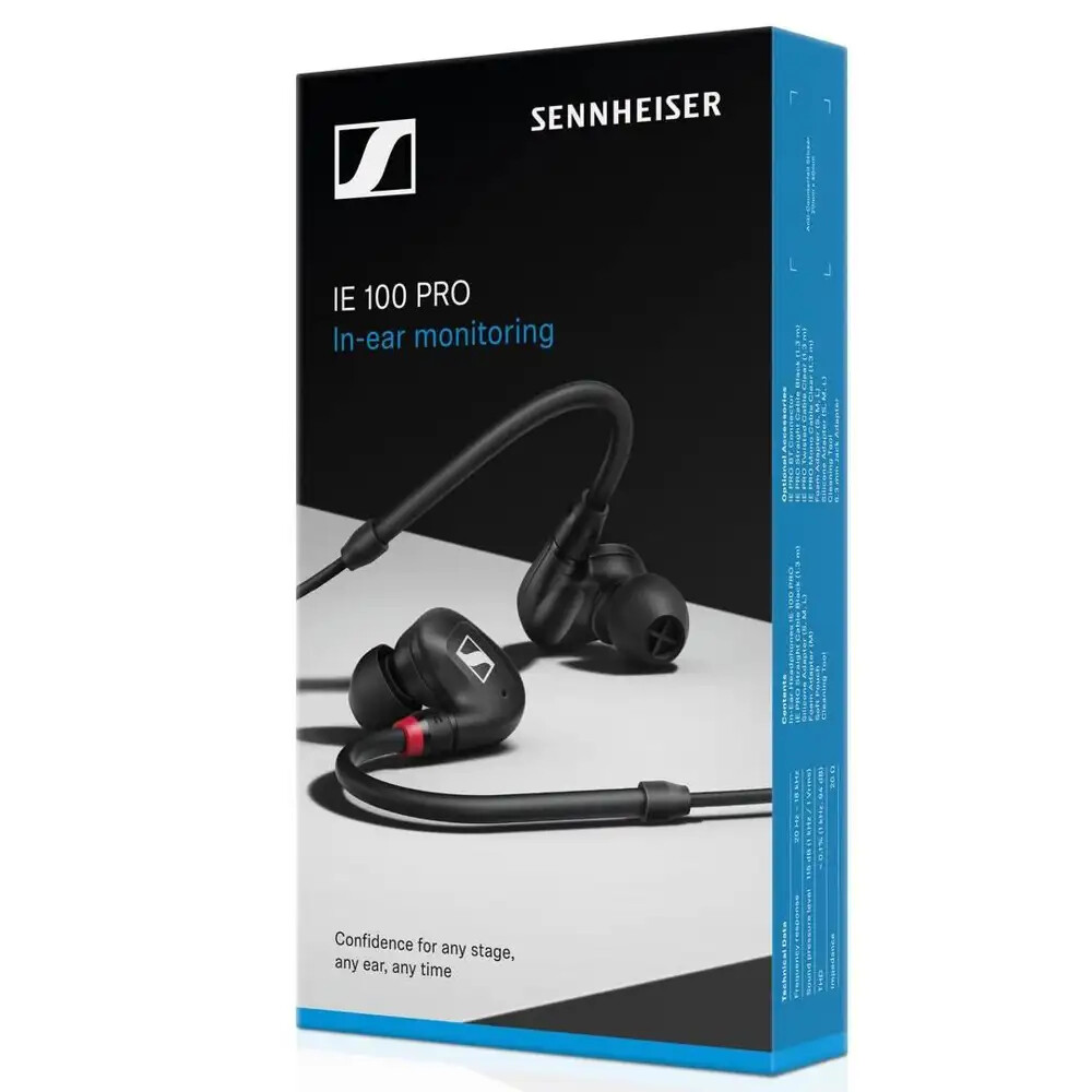 Acquista Sennheiser IE 100 PRO Black - In-Ear per Produzione Audio