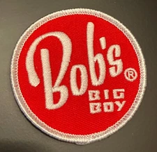 Bob's Big Boy Restaurant Logo Patch - NEW