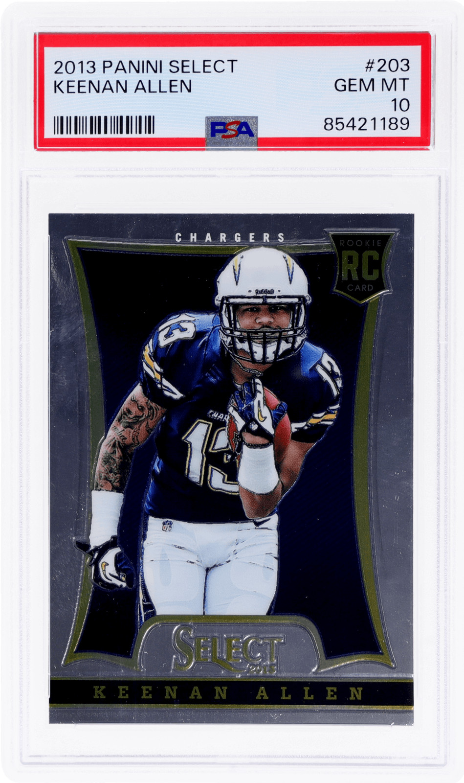 Keenan Allen Panini Select #203 Base