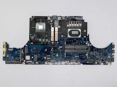 DELL Precision 15 7550 Motherboard LA-J171P 10875H 5.1GHz w/ Quadro T1000 GPU