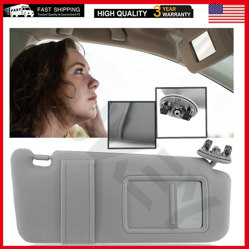 Right Passenger Side Sun Visor for 20072011 Toyota Camry w/o Sunroof Gray USA eBay