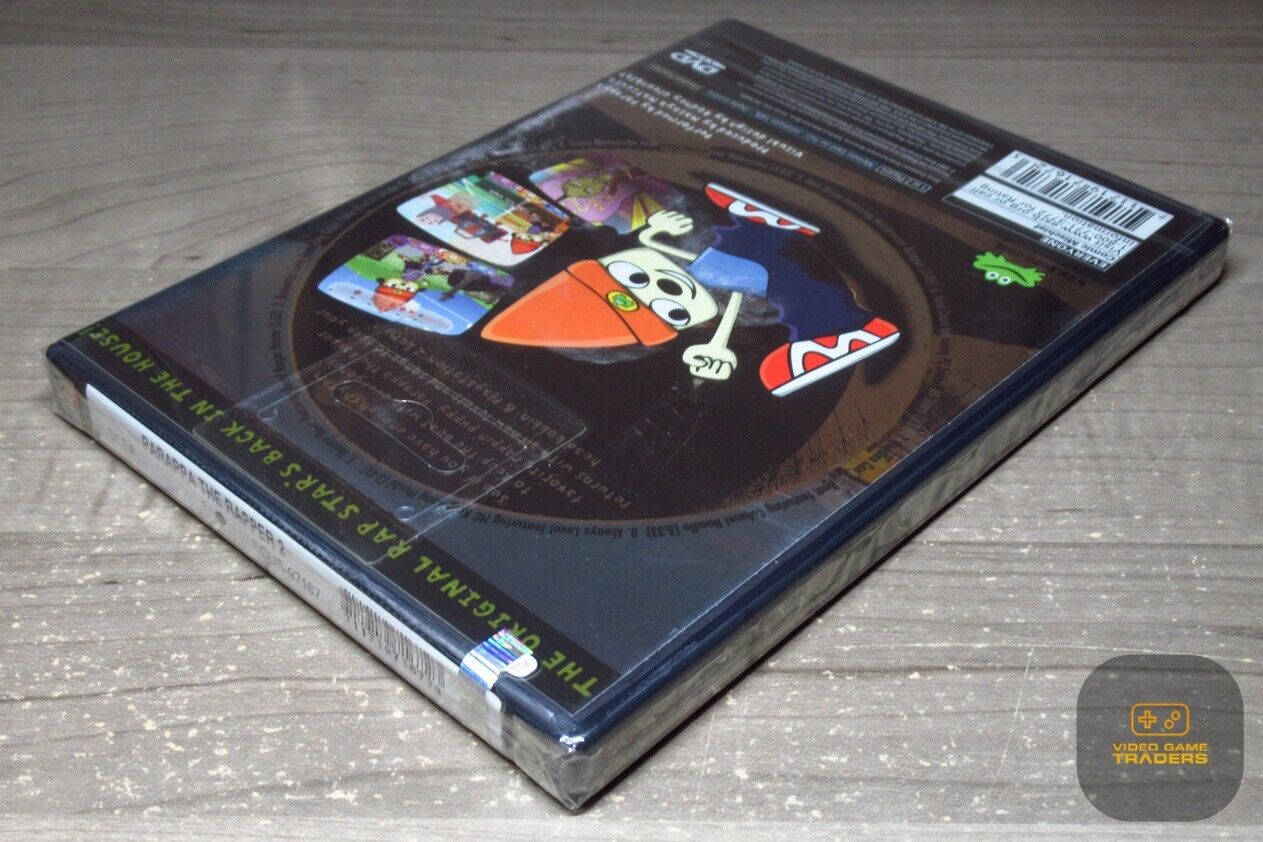 PaRappa the Rapper 2 (PlayStation 2, PS2 2002) FACTORY SEALED