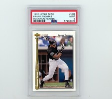 1992 UPPER DECK BASEBALL HOMERUN HEROES SET - Frank Thomas PSA 9 - 26 cards
