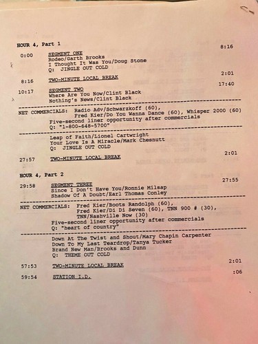 9/7/91 CROOK/CHASE NASHVILLE RECORD REVIEW COUNTDOWN: TOM WOPAT, MARK COLLIE - Picture 2 of 5