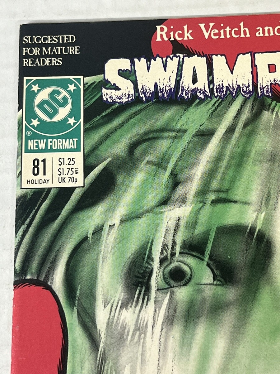 DC Comics Swamp Thing Issue #81 Widowsweed Invasion! First Strike