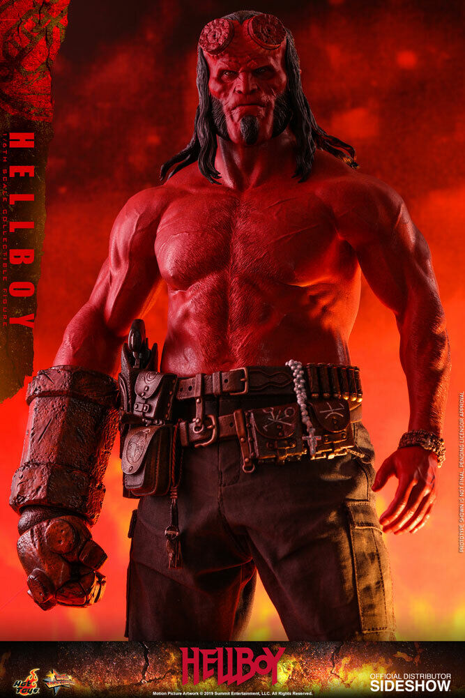 HELLBOY (2019 MOVIE)~SIXTH SCALE FIGURE~MMS527~HOT TOYS~MIBS HELLBOY (2019 MOVIE)~SIXTH SCALE FIGURE~MMS527~HOT TOYS~MIBS