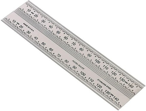 Incra Precision Rule 150mm Marking Ruler Stainless Steel - RULE150M 707516 - Picture 2 of 4