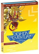 Digimon Adventure Tri: Confession BlurayDVD Combo Blu-ray - Blu-ray - GOOD