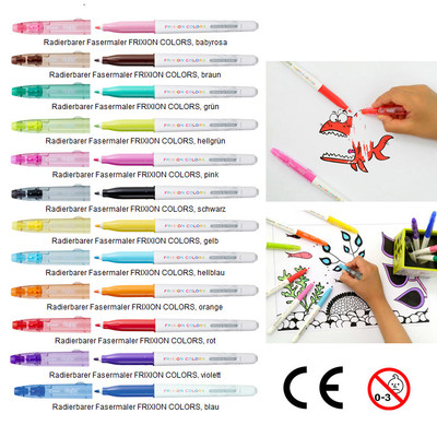 Pilot Frixion Colors Radierbarer Fasermaler, Farbe wählbar, Filzstift NEU&OVP