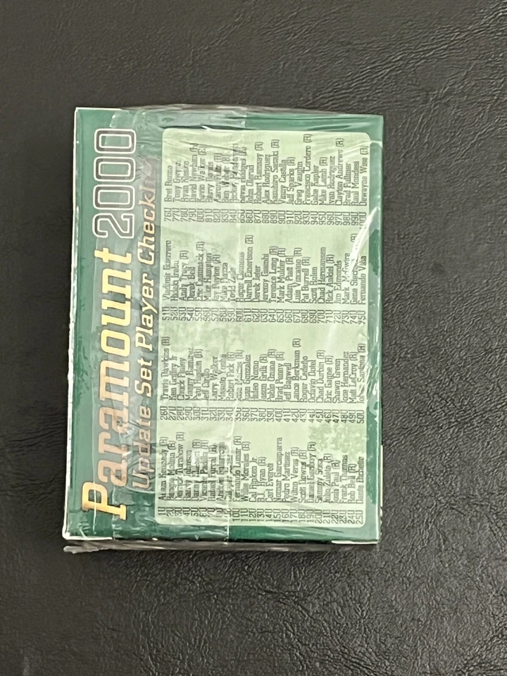 2000 PACIFIC BASEBALL PARAMOUNT UPDATE FACTORY SEALED (1) SET HOF Rookies RC MB - Image 2 of 4