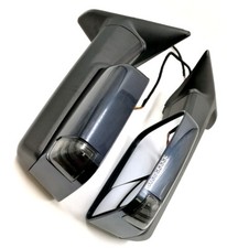 Painted Grey For 13-18 Dodge Ram Power Heated Puddle/LED Signal W/temp Sensor 