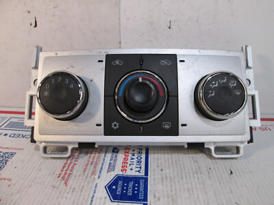   2011 MALIBU TEMPERATURE AC HEAT AIR CLIMATE CONTROL SWITCH DEFROSTER DASH