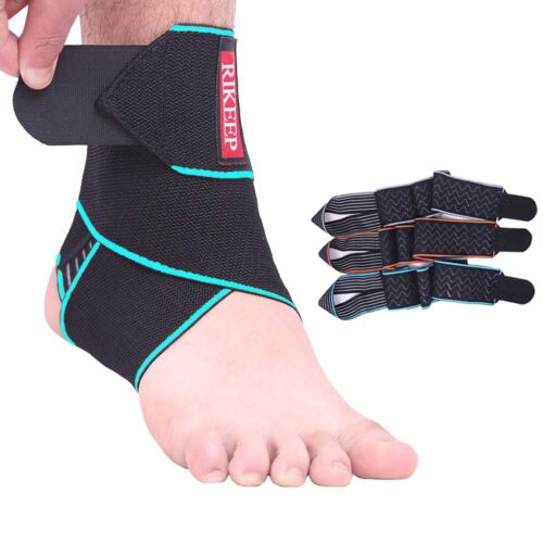 Ankle Support,Adjustable Ankle Brace Breathable Nylon Material Super Elastic NIB