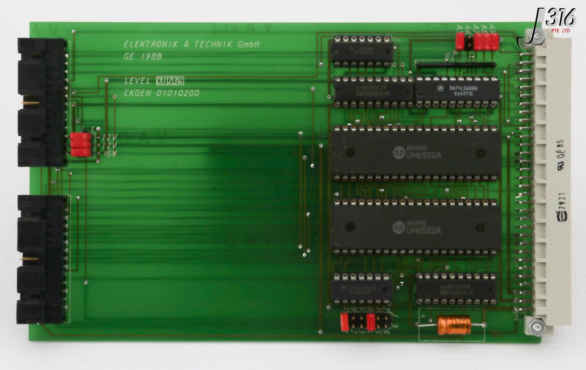 30905 ELEKTRONIK & TECHNIK PCB ASSY, CKGEN 01010200 | eBay