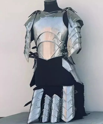 Medieval Knight Lady Half Body Armor - Female Cuirass W Tassets - Women Armor - 第 1/8 張圖片