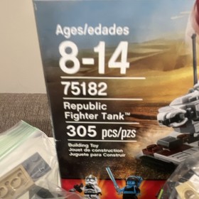 LEGO Star Wars Republic Fighter Tank 75182 Complete Set Box Minifigures 305pcs