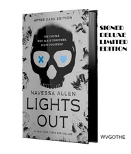 Signed Navessa Allen Lights Out Collector's Edition Hardcover US First PRESALE