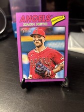 2026 Topps Heritage Zach Neto #188 LIGHT PURPLE BORDER Parallel Angels