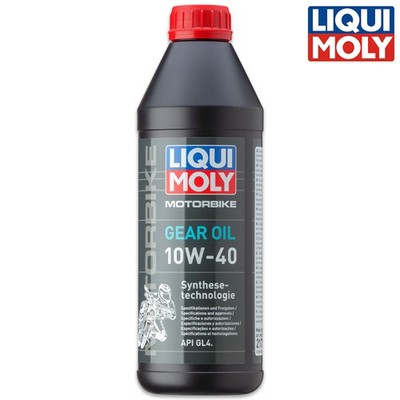 LIQUI MOLY 21753 Motorbike Gear Oil 10W-40 GL-4 Motorrad Getriebeöl 1L