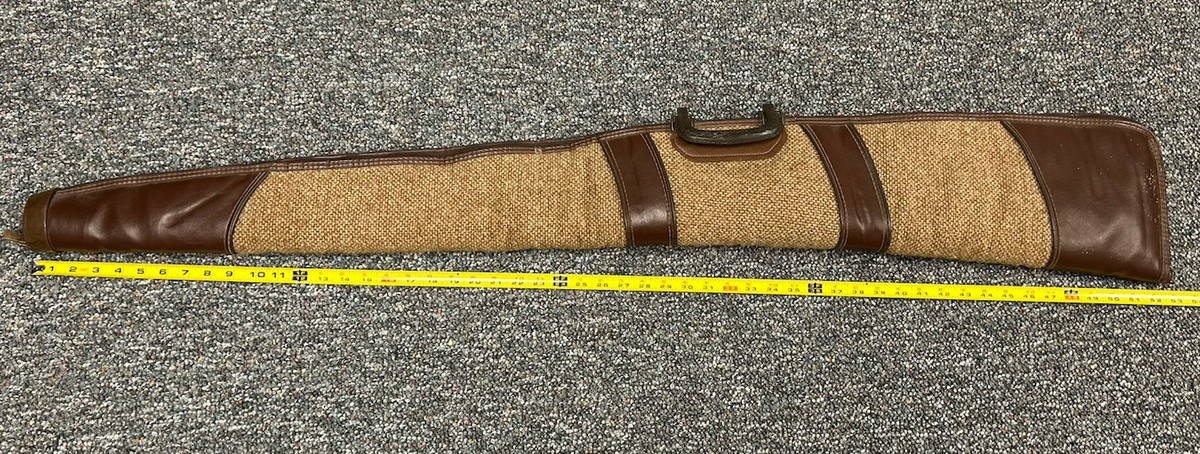 Vintage Black Sheep Gun Case 52 Inch Leather And Fabric | eBay