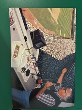 Postcard Of Late Great Baseball Announcer Harry Caray From 1995 Season