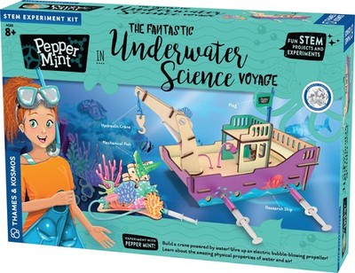 Pfefferminze auf der fantastischen Wissenschaftsreise unter Wasser - MINT-Experimentierkasten