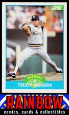 1989 Score #132 Teddy Higuera Milwaukee Brewers