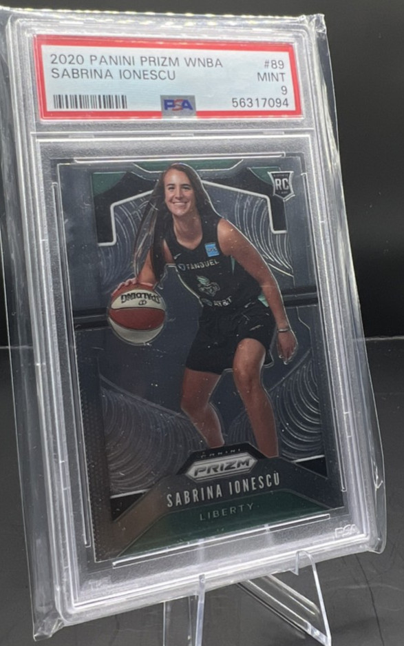 2020 Panini Prizm WNBA Sabrina Ionescu #89 (RC) Mint PSA 9!