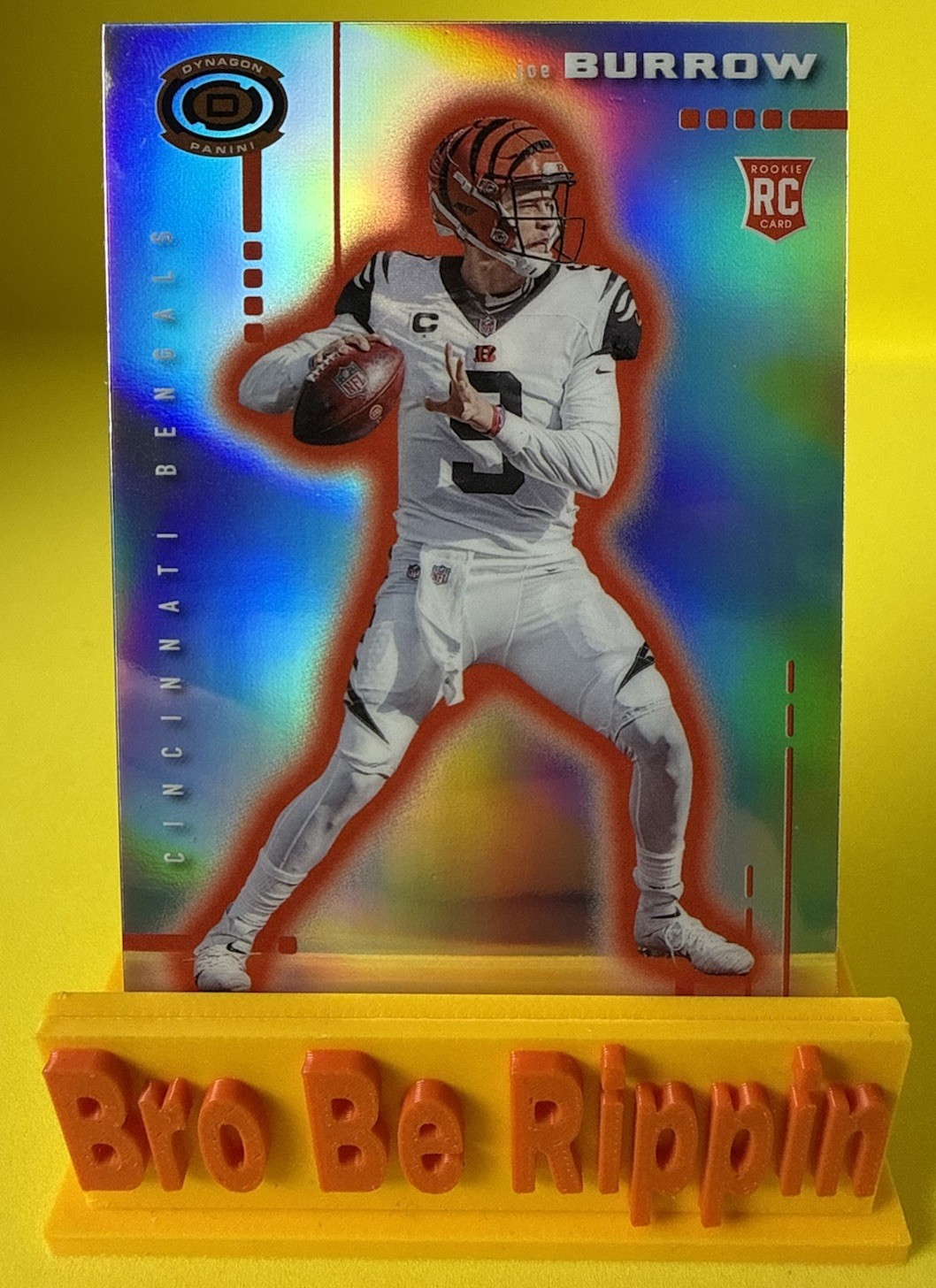 Joe Burrow - Bengals - 2020 Panini Chronicles Dynagon Rookies Prizm #D-1