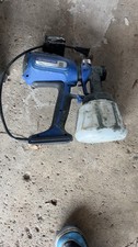 Graco EVO HVLP Electric Paint  Stain Sprayer Blue Handheld Spray Gun Cup