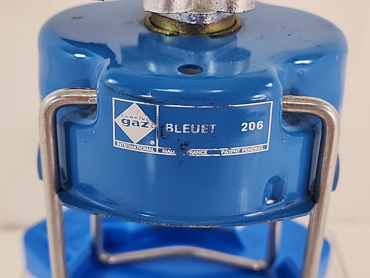 Camping Gaz Bleuet 206 Portable Stove Burner Blue Outdoor Cooking