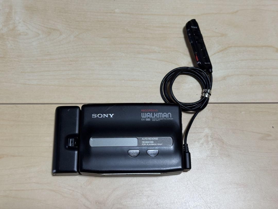 ウォークマン カセットプレーヤー WM-GX77 SONY WALKMAN SONY WM-GX77 Walkman Cassette Player - Made in Japan - For