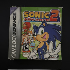 Sonic Advance 2 GBA Video Game Gameboy Advance 2002