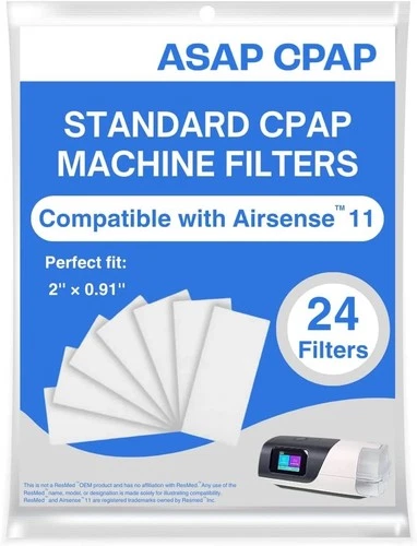 CPAP Filters for The ResMed AirSense 11 Machine 24 Filters or 60 Filter Pack