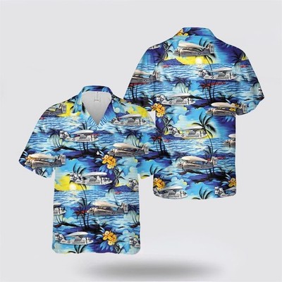 US Navy Grumman E 1 Tracer Hawaiian Shirt 8211 Beach Clothes For Navy Soldiers