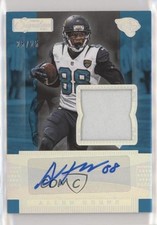2016 Panini Donruss Signature Series Signatures Prime 25/25 Allen Hurns Auto fm0