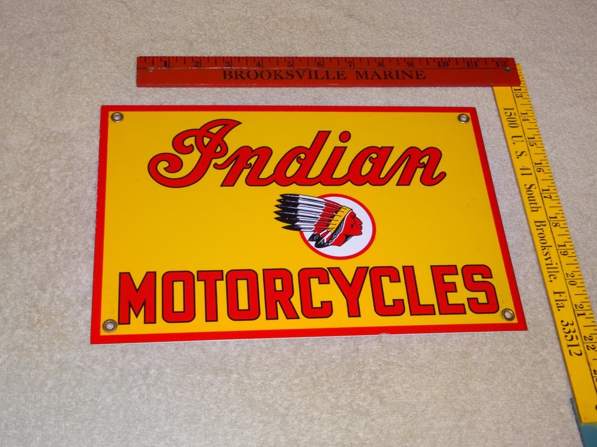 VINTAGE INDIAN MOTORCYCLES W/ CHIEF 12